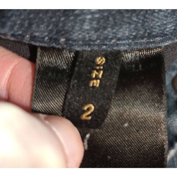 Express Jeans Ladies 2 Bootcut Stella Dark Wash - Picture 7 of 9